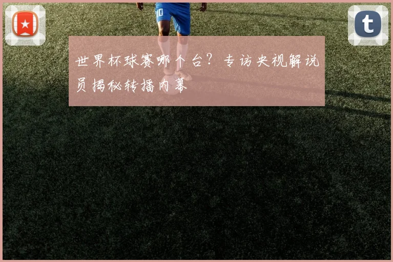 世界杯球赛哪个台？专访央视解说员揭秘转播内幕